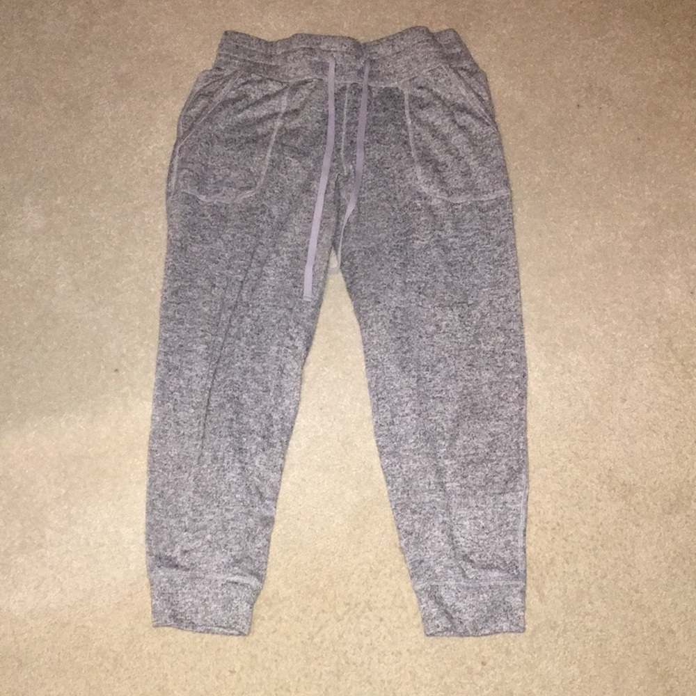 Gray joggers